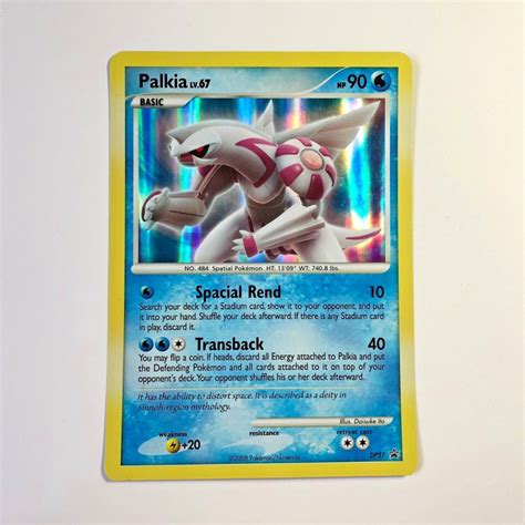 palkia lv 67|Pokemon Palkia LV.67 DP27 Holofoil Rare Holo 2008 .